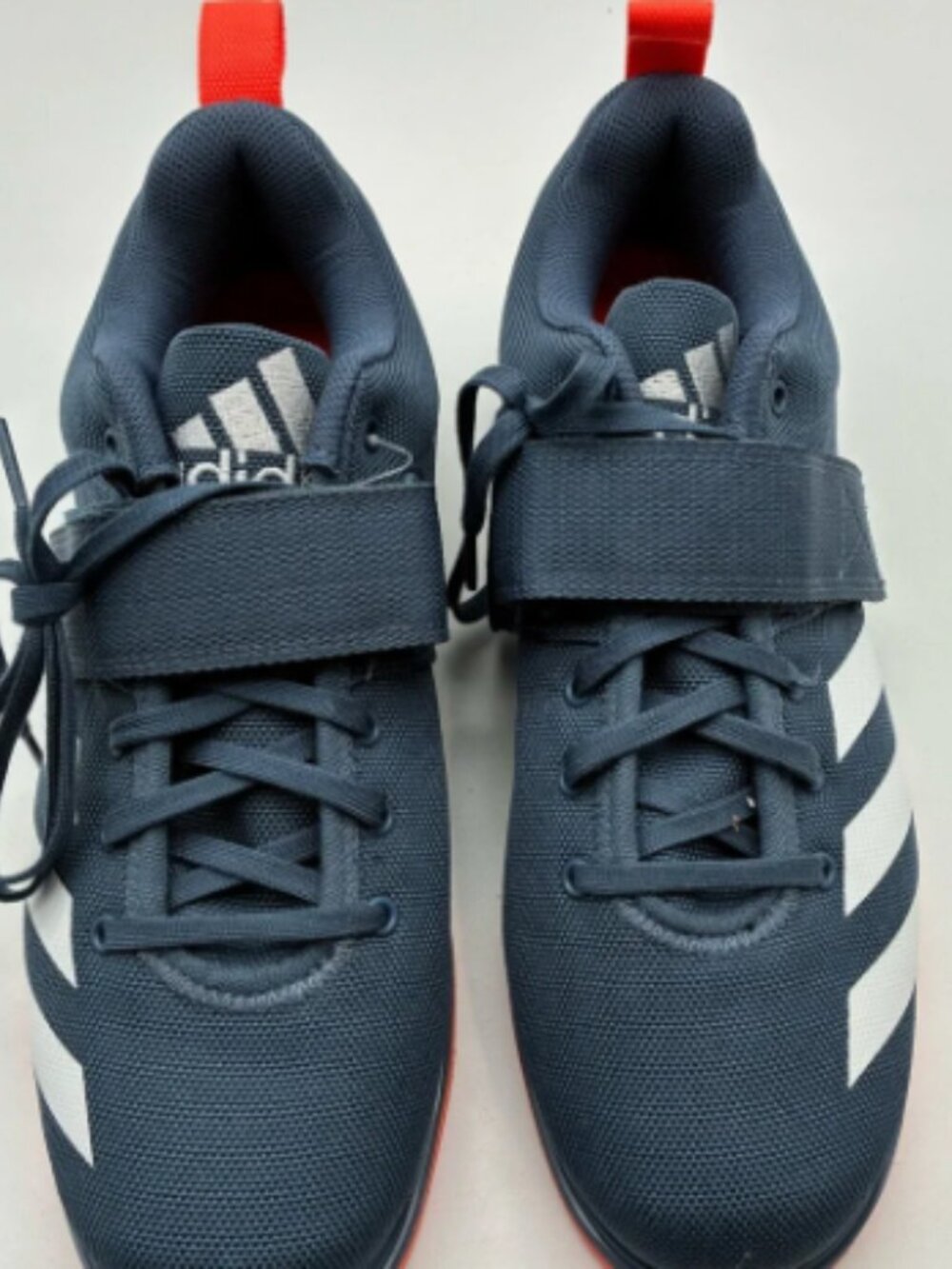 Adidas Unisex’s Navy Athletic Sneakers with White Stripes, 10